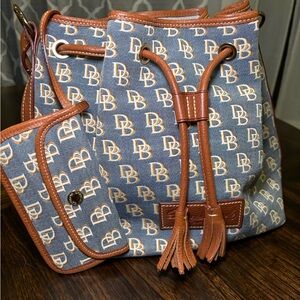 EUC Dooney and Bourke Bucket Bag with Original Dust Bag